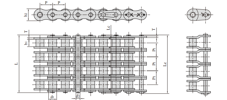   A Series Roller Chains   