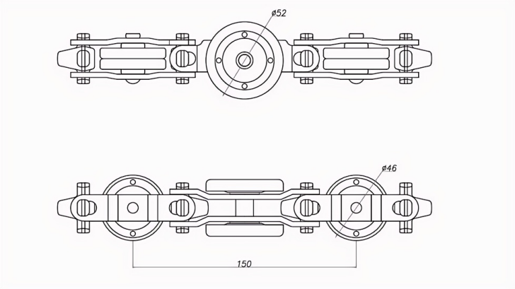   Accumulation roller chains   