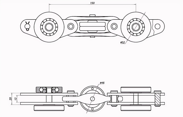   Accumulation roller chains   