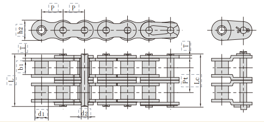   Agricultural Machinery Drive Chains   