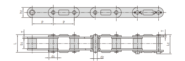   ANSl Series Agricultural Chains   