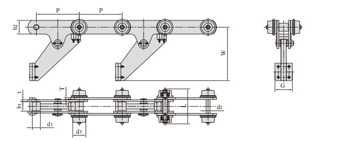   Automobile Production Line Chains   