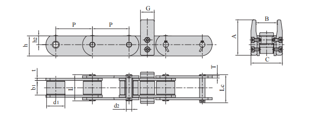   Automobile Production Line Chains   