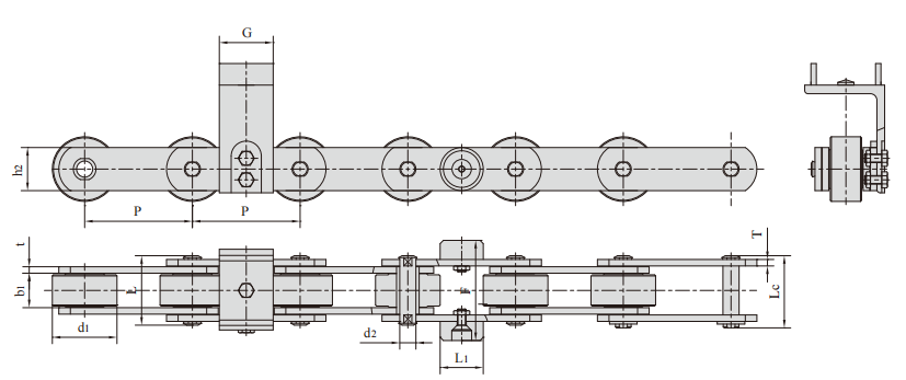   Automobile Production Line Chains   