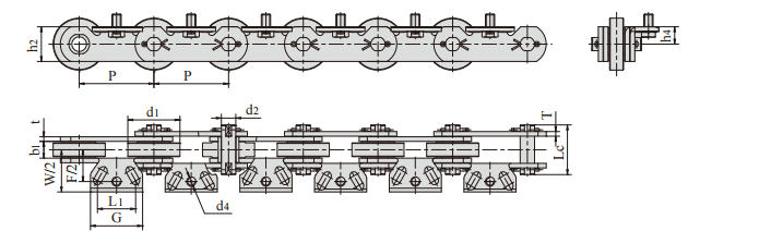   Bottle Washer Conveyor Chains   