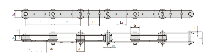   Conveying Chain for Cement Industry   