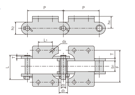   Conveying Chain for Cement Industry   