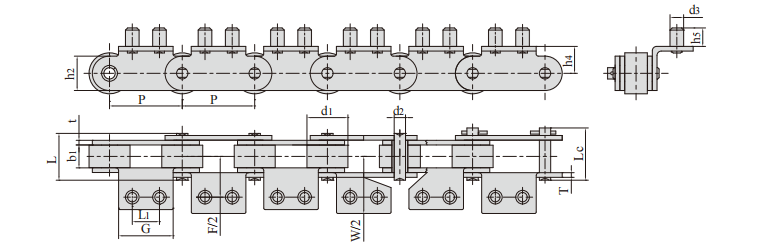   Conveyor Chains for Cold Drink Production   