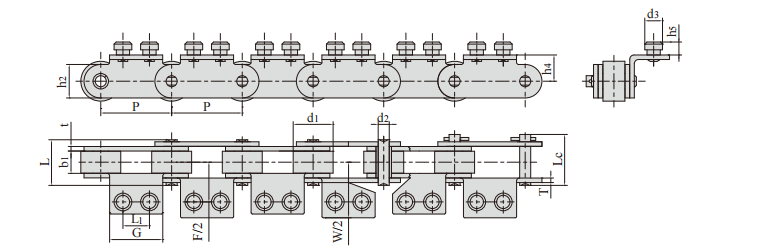   Conveyor Chains for Cold Drink Production   