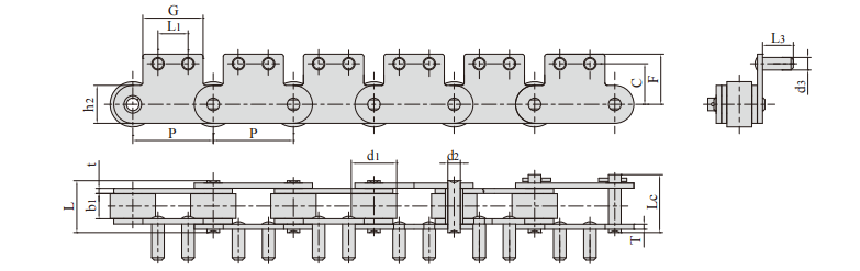   Conveyor Chains for Cold Drink Production   