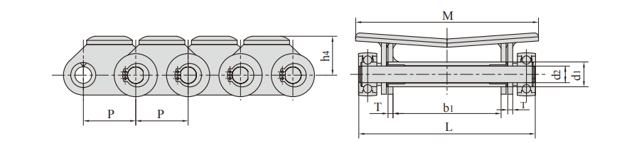   Conveyor Chains for Paper Roll   