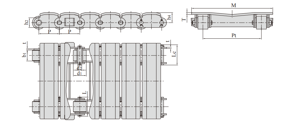  Conveyor Chains for Paper Roll   