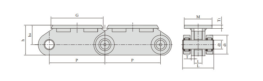   Conveyor Chains for Steel Mill   