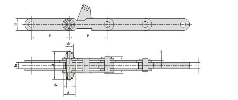   Conveyor Chains for Steel Mill   