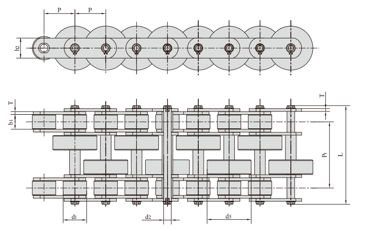   Conveyor Chains for Steel Mill   