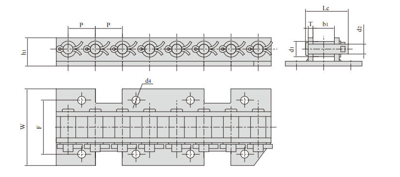   Conveyor Chains for Steel Mill   