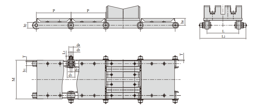   Conveyor Chains for Steel Mill   