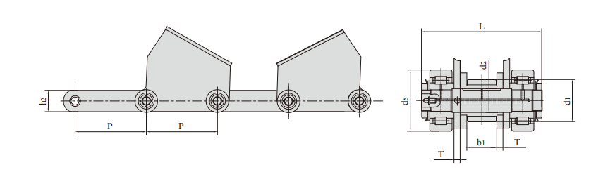   Conveyor Chains for Steel Mill   