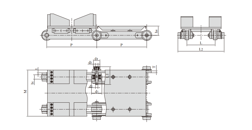   Conveyor Chains for Steel Mill   