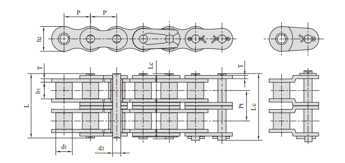   Corrosion Resistant Short Pitch Roller Chains   
