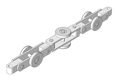   Double Hinged Conveyor Chains   