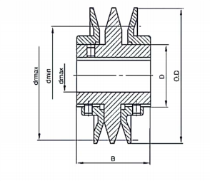   FB Adjustable Speed V-pulleys   
