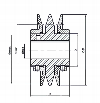   FB Adjustable Speed V-pulleys   