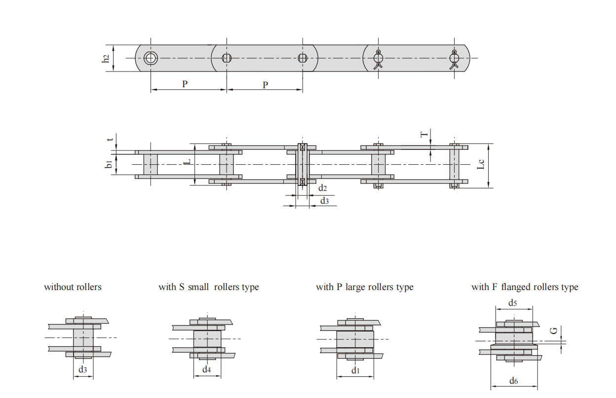   FV Series Conveyor Chains   