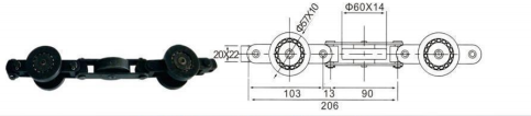   Heavy Duty Drag Chains   
