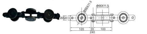   Heavy Duty Drag Chains   