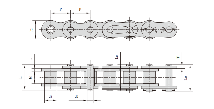   Heavy Duty Series Roller Chains   