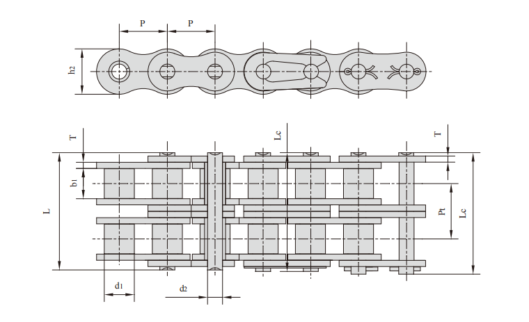   Heavy Duty Series Roller Chains   