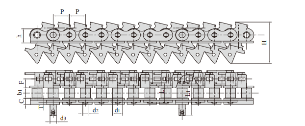   Printing Iron Drying Room Line Chains   