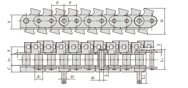   Printing Iron Drying Room Line Chains   