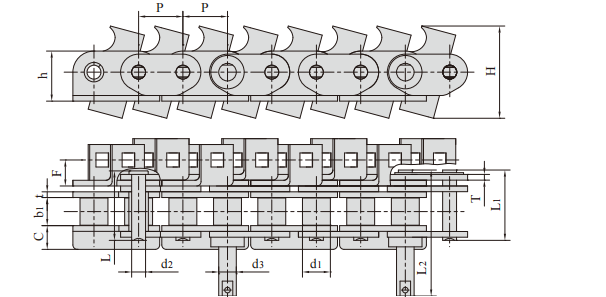   Printing Iron Drying Room Line Chains   