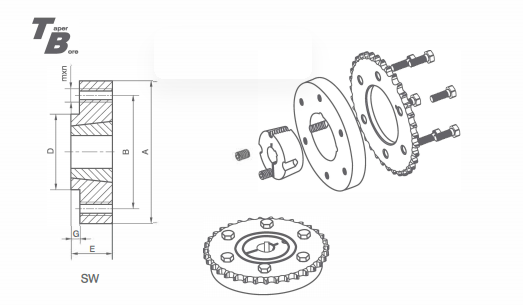  QD Type Weld On Hubs   