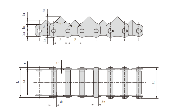   Rice Harvester Chains Of Agricultural Machinery   