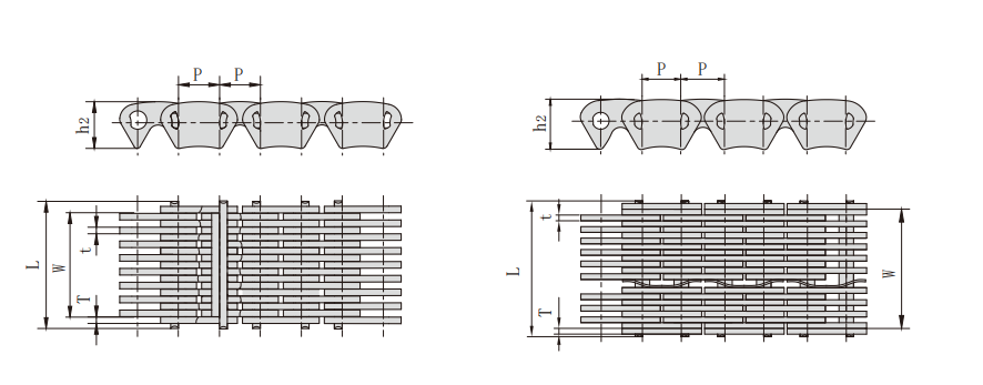   Rocker Joint Type Silent Chains   