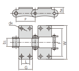   S Type Steel Agricultural Chains   