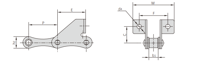   S Type Steel Agricultural Chains   