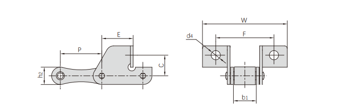   S Type Steel Agricultural Chains   