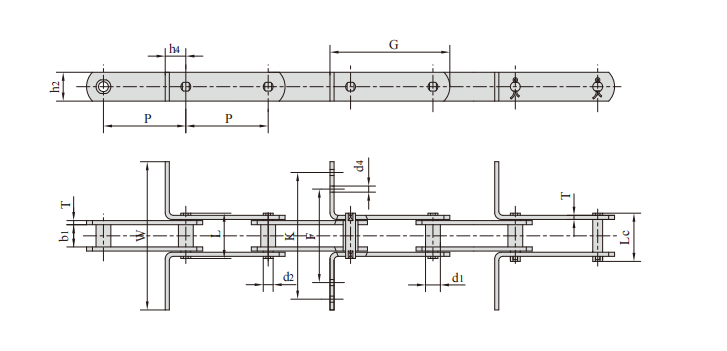   Scraper Conveyor Chains   