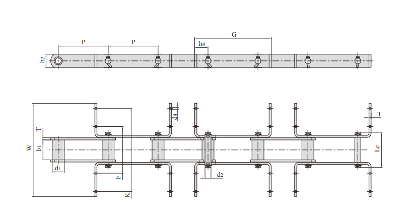   Scraper Conveyor Chains   