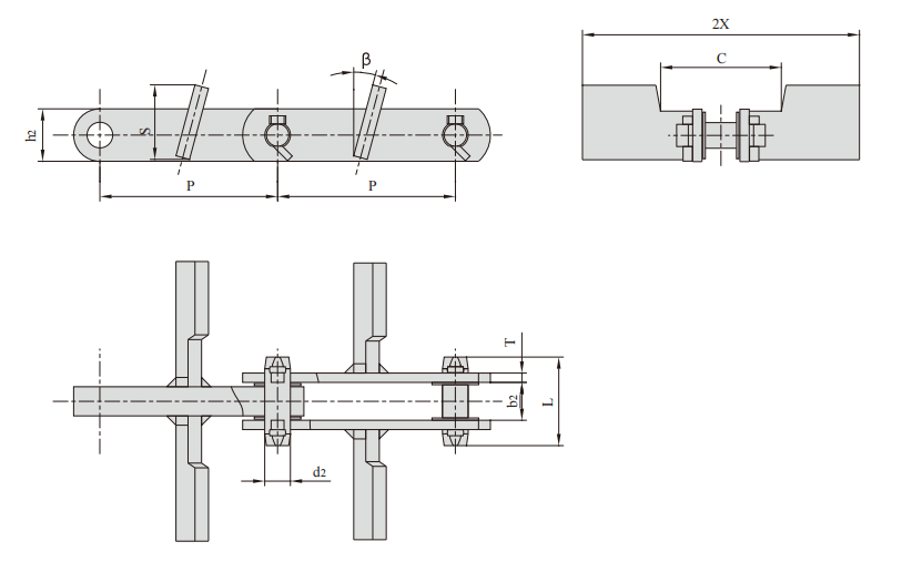   Scraper Conveyor Chains   