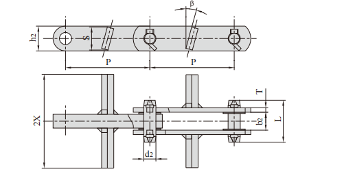   Scraper Conveyor Chains   