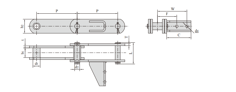   Scraper Conveyor Chains   