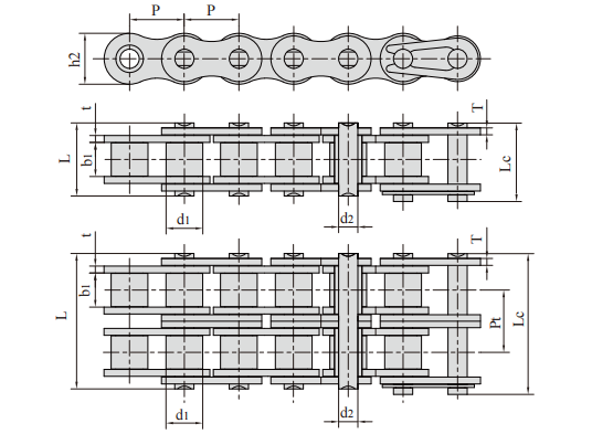  Self-lubrication Roller Chains   