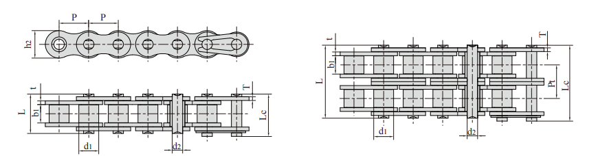   Self-lubrication Roller Chains   