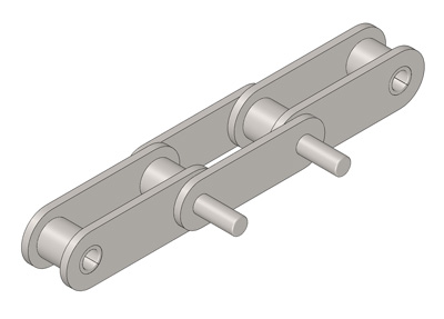   Short Pitch Conveying Roller Chain with Extend Pins   