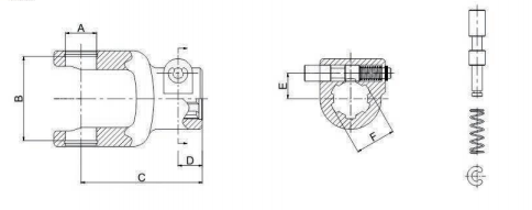   Splined Yoke 08   